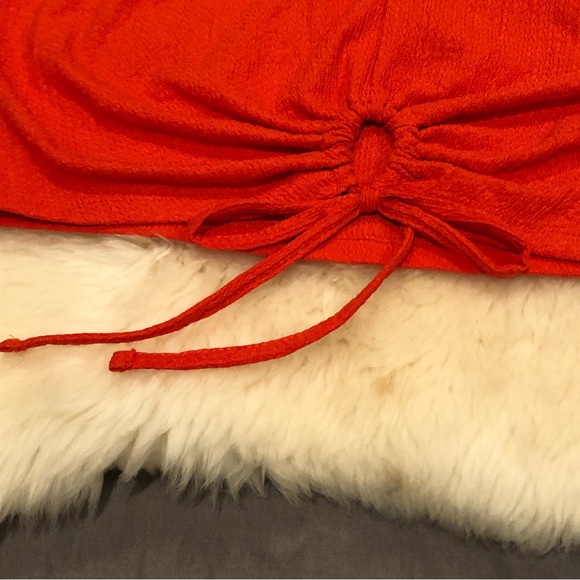 ZARA Bohemian Popping Red Top - Picture 2 of 8